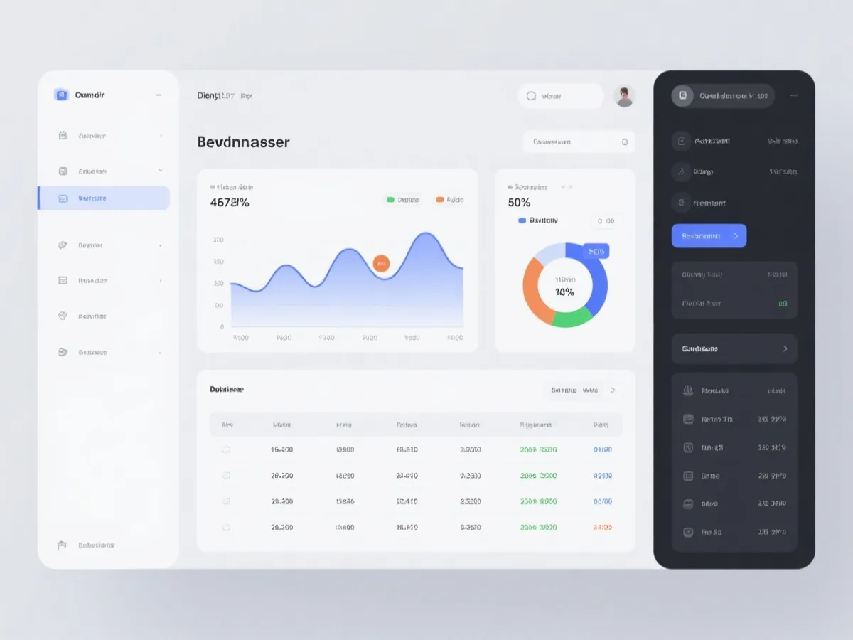 数据分析展示示意图